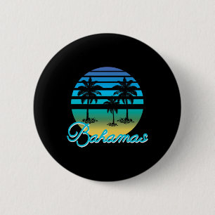 Hamas-Souvenir Retro-Tropischer-Strand-Surfen Button