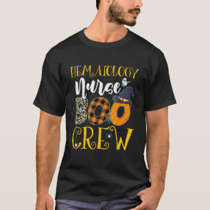 Hämatologie-Krankenschwester Leopard Krankenpflege T-Shirt