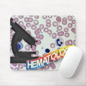 HÄMATOLOGIE - medizinische Technologie - Labor Mousepad (Mit Mouse)