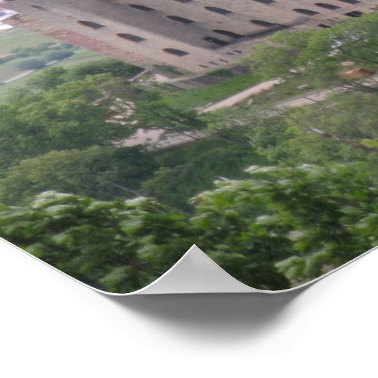 Hambacher Schloss Poster (Ecke)