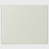 HAMBbyWG Wrapping Paper - Ecru & White Hahnentritt Geschenkpapier (Flach)