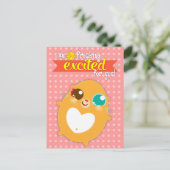 Hambiscuit - so aufgeregt - Custom Postcard Postkarte (Stehend Vorderseite)