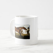 Hambletonian durch George Stubbs Kaffeetasse (Vorderseite Links)