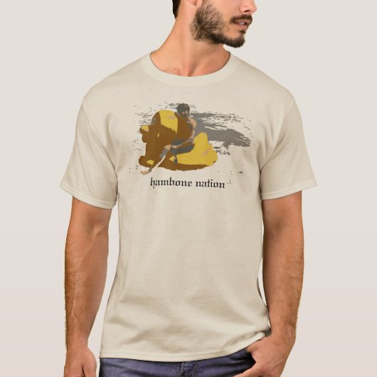 Hambone Nations-Küste-T-Shirt T-Shirt (Vorderseite)