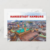 Hamburg 01H Postkarte (Vorne/Hinten)