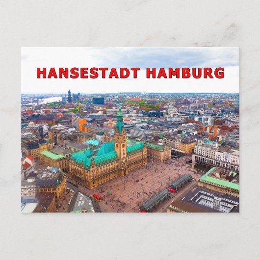 Hamburg 01H Postkarte (Vorderseite)