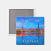 Hamburg 02T Magnet (Vorderseite/Rückseite)