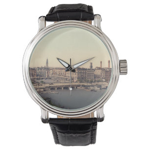 Hamburg Alsterarkaden Deutschland Alster Deutschla Armbanduhr