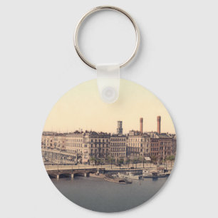 Hamburg Alsterarkaden Deutschland Alster Deutschla Schlüsselanhänger
