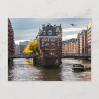 Hamburg - Alte Gebäude im Ärmelkanal