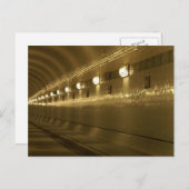 Hamburg alter Elbtunnel Postkarte (Vorne/Hinten)