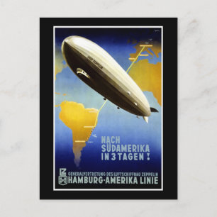 Hamburg America Linie HAPAG Postkarte