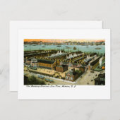 Hamburg-American Line, Hoboken, New Jersey Postkarte (Vorne/Hinten)