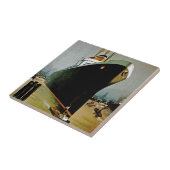 Hamburg-Amerika Linie Fliese (Seite)