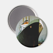 Hamburg-Amerika-Linie Magnet (Vorderseite/Rückseite)