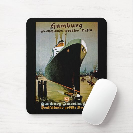 Hamburg-Amerika-Linie Mousepad (Mit Mouse)