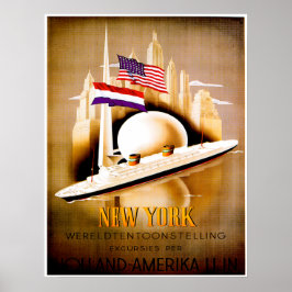 Hamburg-Amerika-Linie ~ Poster
