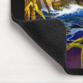 Hamburg Amerika nach Südamerika Mousepad (Ecke)