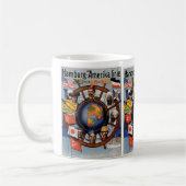 Hamburg-Amerika-Poster Kaffeetasse (Links)