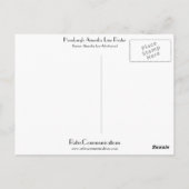 Hamburg-Amerika-Poster Postkarte (Rückseite)