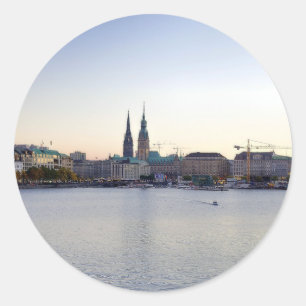Hamburg Aufkleber Sticker Hafen