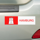 Hamburg Aufkleber Sticker Hafen Autoaufkleber Auto (Auf Auto)
