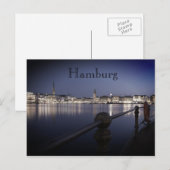 Hamburg Binnenalster Postkarte (Vorne/Hinten)