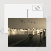 Hamburg Binnenalster Postkarte (Vorne/Hinten)