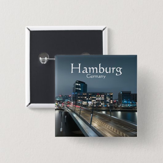 Hamburg Button (Vorne & Hinten)