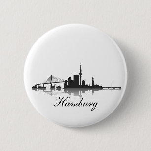 Hamburg Button / Anstecker / Pin
