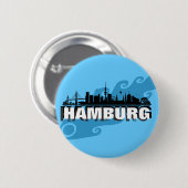 Hamburg Button / Anstecker / Pin (Vorne & Hinten)