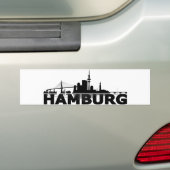 Hamburg City Skyline Autoaufkleber / Aufkleber (Auf Auto)