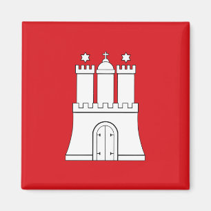 Hamburg City Symbol Magnet