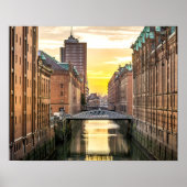 Hamburg CityScape Poster (Vorne)