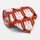 Hamburg COA Krawatte (Gerollt)