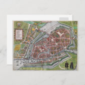 Hamburg Deutschland 1600 Plankarte Postkarte (Vorne/Hinten)