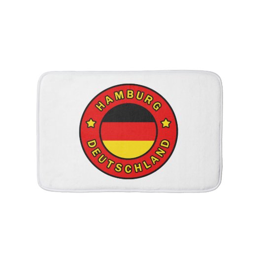Hamburg Deutschland Badematte (Vorderseite)