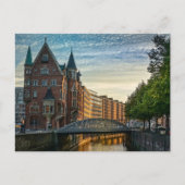 Hamburg, Deutschland City View Postkarte (Vorderseite)