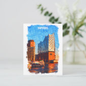 Hamburg Deutschland Elbphilharmonie Travel Postkarte (Stehend Vorderseite)