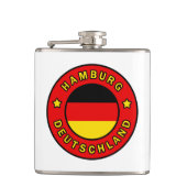 Hamburg Deutschland Flachmann (Vorderseite)