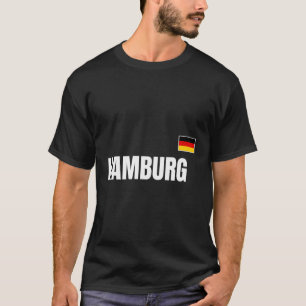 Hamburg Deutschland Flaggen Hamburg Hamburg T-Shirt
