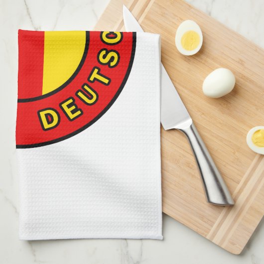 Hamburg Deutschland Geschirrtuch (Viertel Falte)