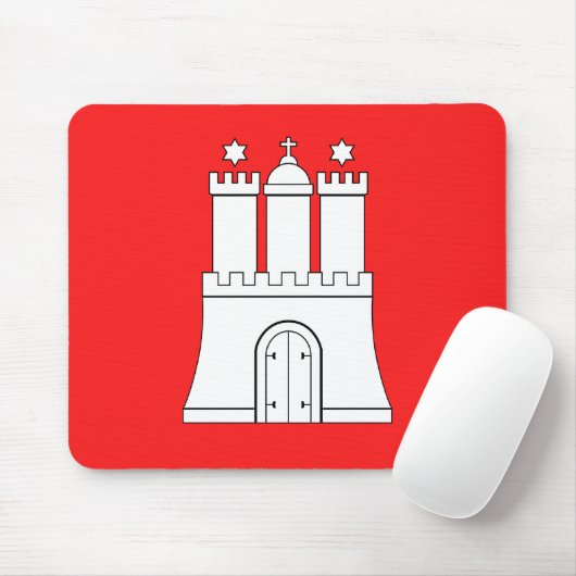 Hamburg, Deutschland Mousepad (Mit Mouse)