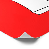 Hamburg, Deutschland Poster (Ecke)