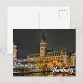 Hamburg, Deutschland Postkarte (Vorne/Hinten)