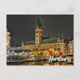 Hamburg, Deutschland Postkarte