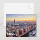 Hamburg, Deutschland Postkarte (Vorne/Hinten)
