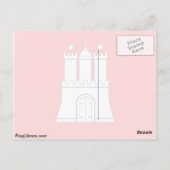 Hamburg, Deutschland Postkarte (Rückseite)