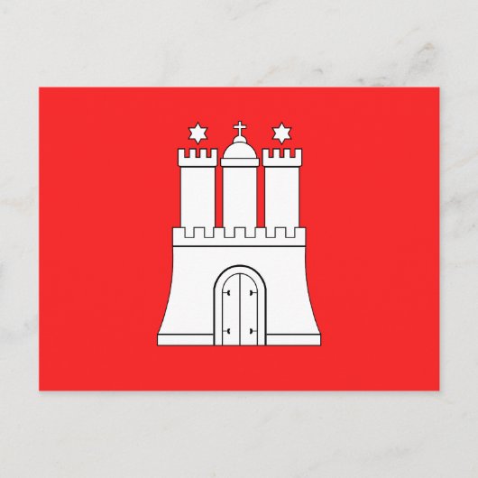 Hamburg, Deutschland Postkarte (Vorderseite)