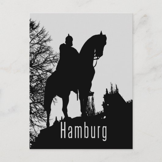 Hamburg, Deutschland Postkarte (Vorderseite)